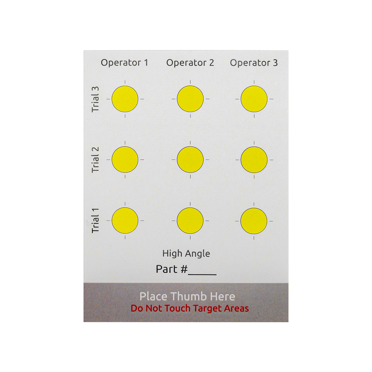Gage Repeatability and Reproducibility (Gage R&R) Kit - Brighton Science
