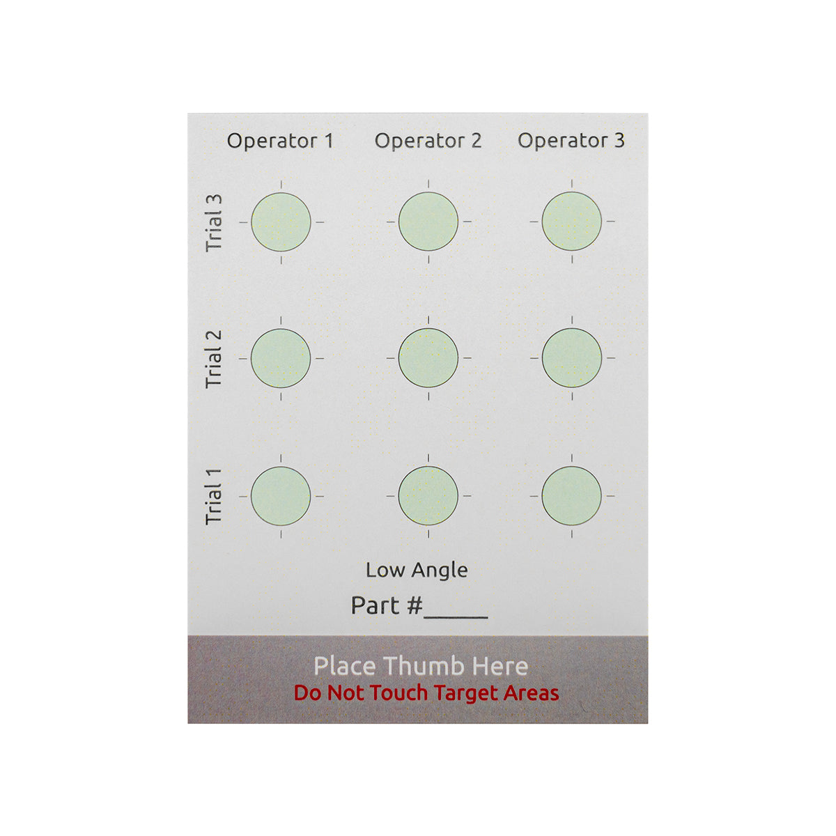 Gage Repeatability and Reproducibility (Gage R&R) Kit - Brighton Science