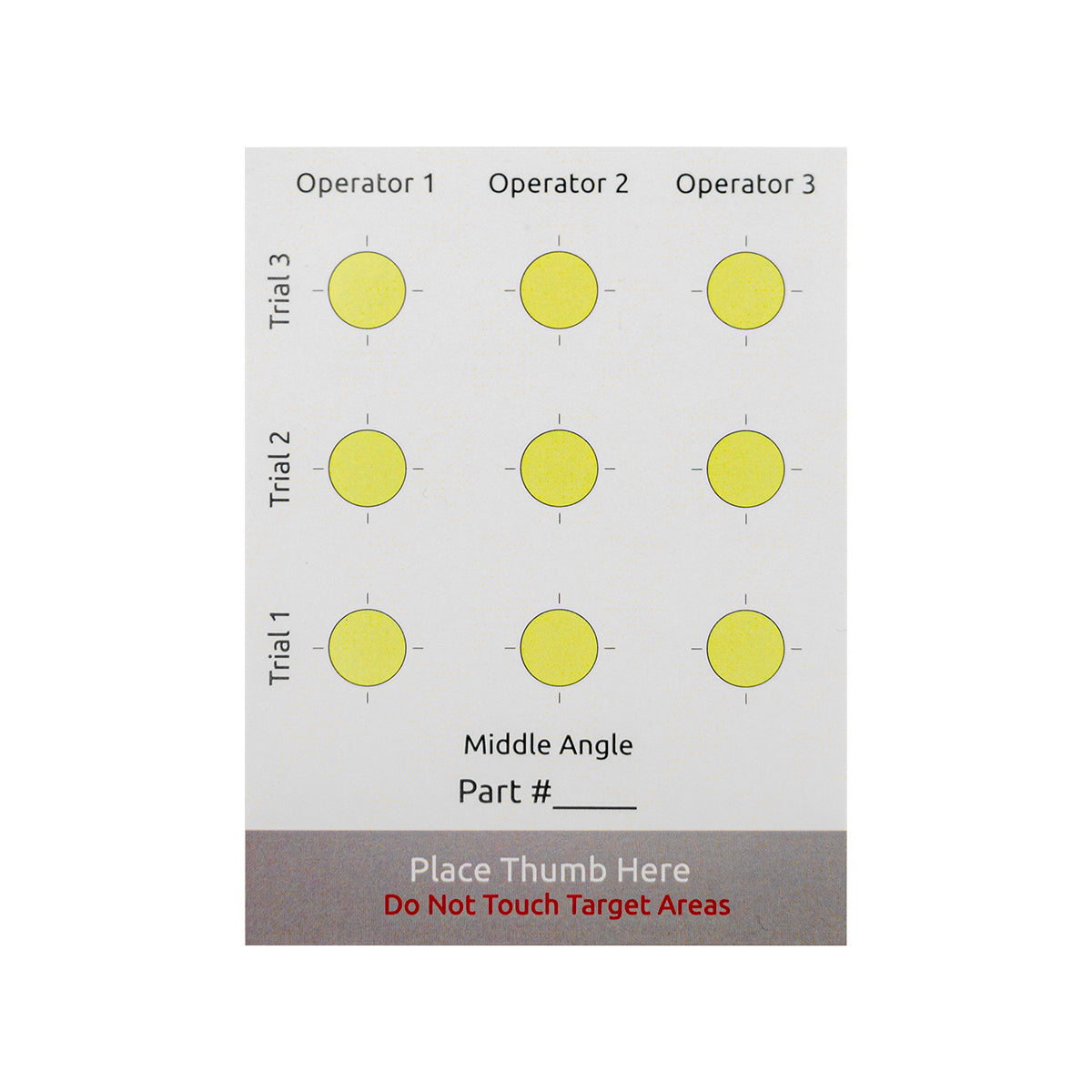 Gage Repeatability and Reproducibility (Gage R&R) Kit - Brighton Science